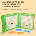 Math Learning Board 100 Cards Arithmetic Skills Magnetic Design Durable Math Game Board for Kids Education U. 