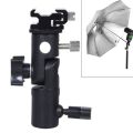 E Type Multifunctional Flash Light Stand Umbrella Bracket, Max Load: 3kg.