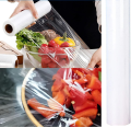 Cling Film Wrapping Paper Roll Transparent Food Packaging Storing Wrap Plastic Cling Film Roll. 