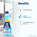 ( 40% Extra ) Mr. Brasso Glass & Household Cleaner Refill 250ml + 100ml with Ultra Shine Formula for TV, Electronics, Fridge, Laminated Furniture, Mirror, Car Windshield. 