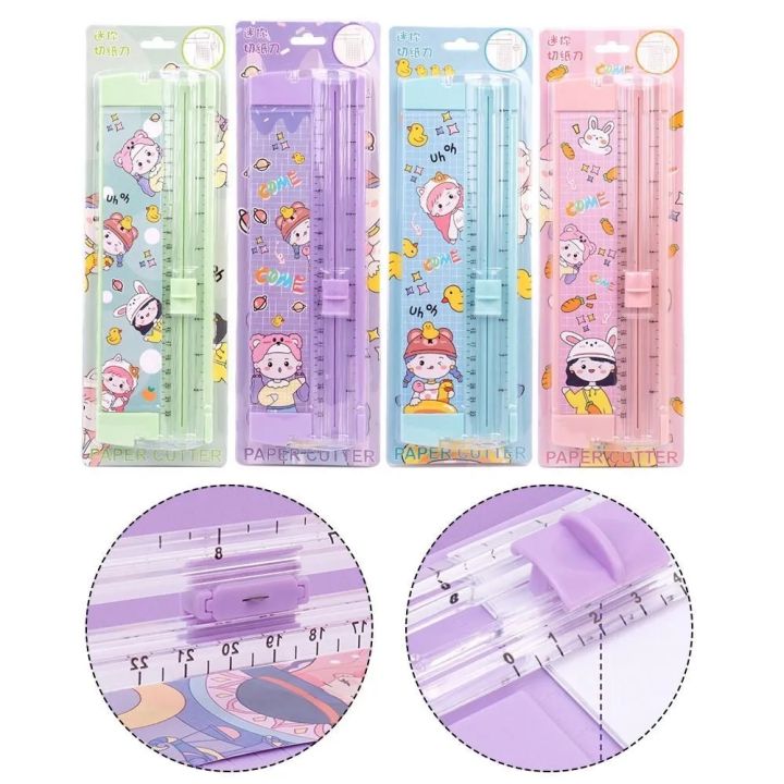 Kawaii portable paper trimmer DIY Craft Paper Trimmer Photo Paper Cutter Scrapbook
