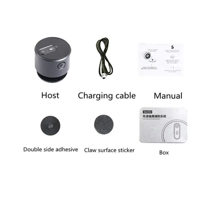 Car Lane Departure Warning Assist System LED Projection Light Anti-collision Car Safety Driving Universal for Cars/SUV/Truck