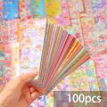 10/50/100/200 Stickers Kawaii Cartoon Posters Cute DIY Stickers Handbook Planner Decorative Scrapbook Stationery Children Toys.