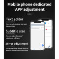 LENSGO TC7S Portable Professional Teleprompter for Smartphones.