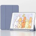 Transparent Pencil Holder Cover For iPad Air 5 Air 4 3 2 1 iPad 10th 9 8 7 6 th Gneration Pro 10.5 11 inch Soft Siliicone Case. 
