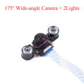 Raspberry Pi Day/Night Vision Camera Module 65°/75°/130°/175° 5MP Webcam With Sensor IR Light For Raspberry Pi 4B/3B+/3B Zero W.