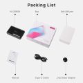 Ulanzi VL120 RGB LED Video Light with Display Screen Diffuser Mini Camera RGB Light Smartphone Selfie Lighting 3100mAh.