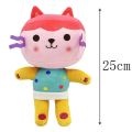 10pcs 20-32cm Gabby Doll House Plush Toy Backpack Cat Cake Cat Mermaid Stuffed Animal Plushie Gbay Sticker for Kid Chrismas Gift. 
