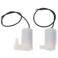 Mini micro submersible water pump DC 3-5V low noise brushless motor pump diy kit. 