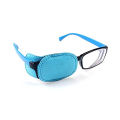 Kids Vision Care Eye Patch for Glasses – Reusable & Washable Eye Cover | Soft Comfortable Eye Training ( Amblyopia) Patch for Children (Blue/Pink).