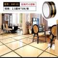 Ceramic stickers, living room beauty seam strips, self-adhesive waterproof decorative lines, floor tile beautification, concealment of ugly gaps, and blocking strips. 