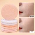 Professional Round Shape Portable Facial Powder Foundation Puff Soft Cosmetic Puff Makeup Foundation Sponge Beauty Tool.