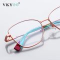 VKYEE Women Photochromic Anti Blue Light Reading Glasses Myopia Hyperopia Prescription Color Change Optical Eyeglasses PFD3039. 