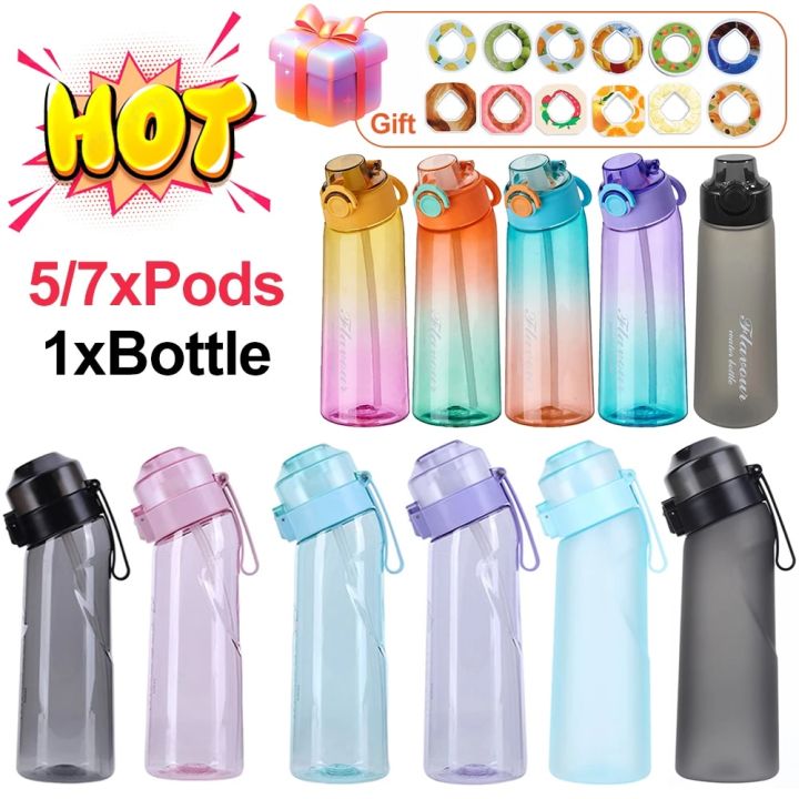 Air Up Flavored Water Bottle Flavor Pods Scent Water Cup Flavored Sports Water Bottle For Outdoor Fitness With Straw Flavor Pod