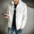 Spring and Autumn 2023 New Jacket Men's Korean Style Handsome Casual Top Coat Teen Trend Workwear Sportswear.