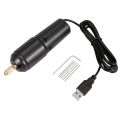 Jewelry Tools Mini Electric Drill Handheld for Pearl Epoxy Resin Jewelry Making DIY Wood Craft Tools with 5 Drill Bits.
