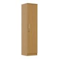 1 Door Wardrobe | 1 Doo Almirah | Cupboard Almirah for Clothes, Wardrobe , Hunor 1 Door cloth storage shelf almari for multipurpose use (Urban Teak, Matte 72x16'').