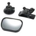 2 in 1 Mini Children Rear Convex Mirror Car Back Seat Baby Mirror Adjustable Auto Kids Monitor Safety Car Rearview mirror. 
