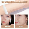 Stainless Steel Makeup Spatula Mixing Stick Foundation Brush Set Eyeshadow Cream Pigment Mixing Tool Face Contour Brush Tool.