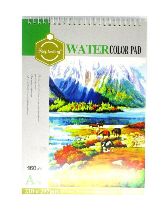 Keep%20Smiling%20Watercolor%20Pad%20%E2%80%93%20A4%20Size,%2024%20Sheets%20-%20Image%204