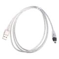 5ft New Usb To Firewire Ieee 1394 4 Pin Ilink Adapter Cable. 
