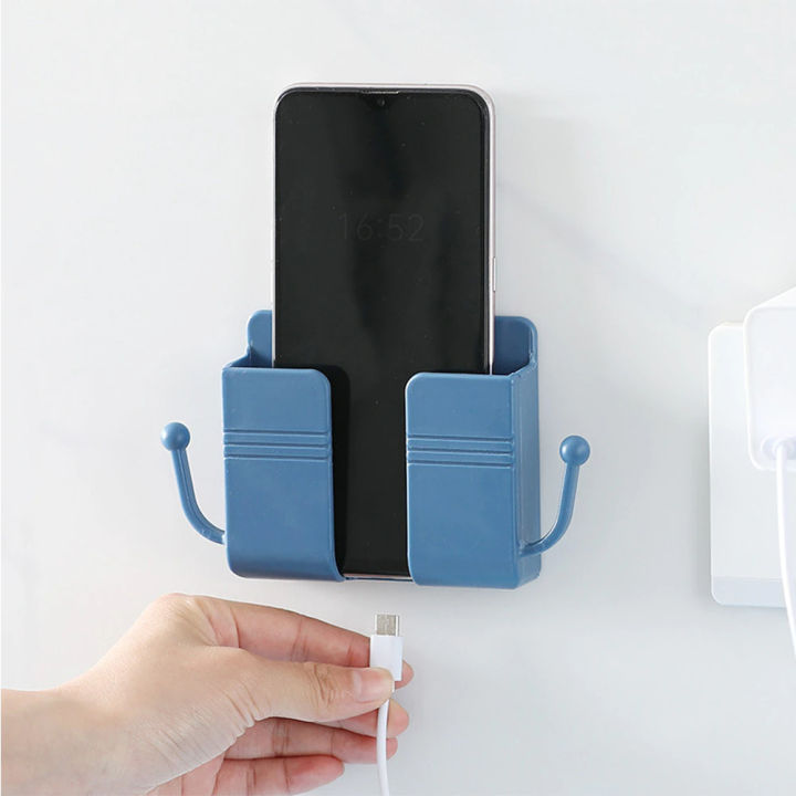 1PCS%20Wall%20Mounted%20Organizer%20Box%20Punch%20Free%20TV%20Remote%20Control%20Storage%20Mounted%20Phone%20Plug%20Wall%20Holder%20Charging%20Multifunction%20Hooks%20-%20Image%209