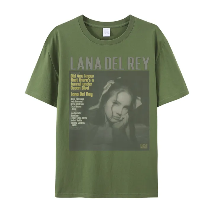 Lana%20Del%20Rey%20Vintage%20T-shirt%20printed%20Men's%20and%20Women's%20Cotton%20High%20quality%20Short%20Sleeves%20Sense%20of%20design%20Tops%20Lazy%20style%20Tees%20-%20Image%205