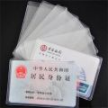 10pcs Waterproof Transparent Card Holder PVC Frosted Anti-magnetic Card Cover Business Credit ID Cards Card Protector Sleeves. 