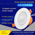 Downlights Smart Motion Sensor Ceiling Lamp 3W 5W 9W 18W Led Light Spot Downlight AC220V Recessed Spotlight Cold Warm White. 