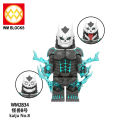 WM2834 Kaiju No.8 Anime Mini Action Figures Bricks Comic Movie Assembly Building Blocks Toys for Children.