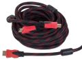 HDMI Cable - 10M - Black and Red /High Speed Male to Male HDMI V1.4 HDMI Cable for Computer HDTV Cable - Hdmi Cable.