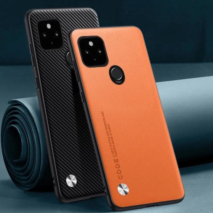 New%20Phone%20case%20Google%20Pixel%205%205A%204A%205G%20Carbon%20Fibre%20Leather%20Silicone%20Protection%20Casing%20For%20Google%20Pixel%204A%204G%20Pixel5%20Back%20cover%20-%20Image%202