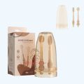 Nano Silicone Tongue Brush and Toothbrush Gift Kit Gift for Baby. 