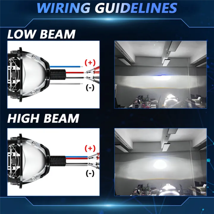 2.5%20Inch%20Bi%20Led%20Projector%20Lens%20for%20H4%20H7%209005%209006%20Led%20Lenses%20Car%20Headlight%20Bulbs%208000LM%206000K%20White%20with%20Hi/Lo%20Beam%20LHD%20-%20Image%208