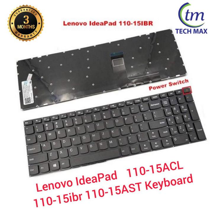 Laptop Keyboard For Lenovo_ IdeaPad 1110-15ACL 110-15ibr 110-15AST 310-15ABR Keyboard US