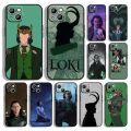 Marvel Lovely Loki Phone Case For Apple iPhone 14 13 12 11 Pro Max mini XS XR X 8 7 6S 6 Plus Black Soft Funda Back Cover Coque. 