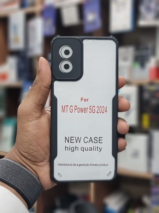 For Motorola Moto G Power 5G (2024)Back Case Transparent Xundd Protective Camera Bump Protection Mobile Phone Back Cover