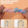 1.6m Colorful Sprial Cable Protectors Charging Data Line Earphone Cord Laser Cable Winder Wrapper Universal Protective Case. 