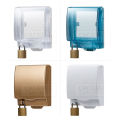 Lockable Wall-mounted Socket Waterproof Dustproof Box Outdoor 86 Type Switch. 