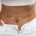 Body Chains Woman Waist Chain Charming Butterfly Stainless Steel Belly Chain Summer Beach Bikini Body Chain Jewelry.