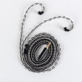 Xinhs 8 Core 5n Single Crystal Copper Silver Plated Wire Headphone Upgrade Cable.
