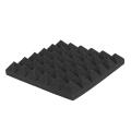 Charcoal Acoustic Foam Tiles Soundproofing Foam Panels Studio Sound Padding 2 x 10 x 10 Inch(Black+Red). 