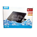 Laptop Cooling Pad N99 With 2 Dual Fan Stand.