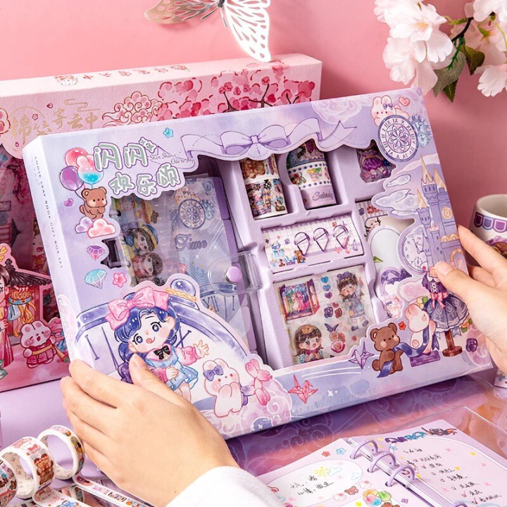 %EF%BC%88New%EF%BC%89Beardiary%20Cute%20Dorothy%20Looe-leaf%20et%20Gift%20Book%20Journal%20Kit%20Diary%20Book%20Planner%20Notebook%20Cute%20et%20ticker%20Wahi%20Tape%20DIY%20tationery%20et%20Children'%20tudent%20Girl%20Kid%20Gift%20Birthday%20Buku%20Nota%20Comel%20%20Cute%20Diary%20Notebook%20Hand%20-%20Image%206