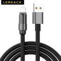 Lereach For Lightning USB 100W Fast Silicon Charge Cable Length：1.2M. 