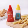 1/6/12Sets Mini Portable Squeeze Bottle Sauce Ketchup Bottle Squeeze Jar Container Plastic Lunch Box Kitchen Accessories. 