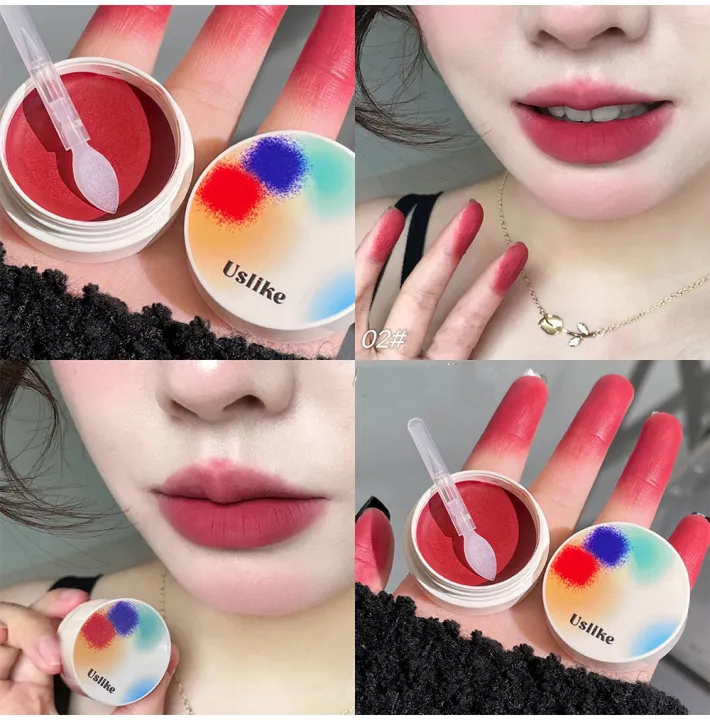 Rainbow%20Lip%20Mud%20Makeup%20Lip%20Gloss%20Long%20Lasting%20Red%20Lipstick%20Canned%20Lip%20Tint%20Velvet%20Matte%20Lip%20Mud%20-%20Image%205
