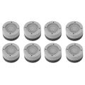 8 Pcs Anti-Vibration Pads Rubber Noise Reduction Vibration Anti-Walk Foot Mount (Gray). 