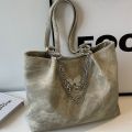 2024 Women's Bag, Butterfly Premium Bag, Shoulder Bag, Texture, Goddess, Pop Commuter, Crossbody Tote Large Bag. 