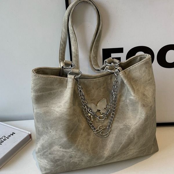 2024 Women's Bag, Butterfly Premium Bag, Shoulder Bag, Texture, Goddess, Pop Commuter, Crossbody Tote Large Bag